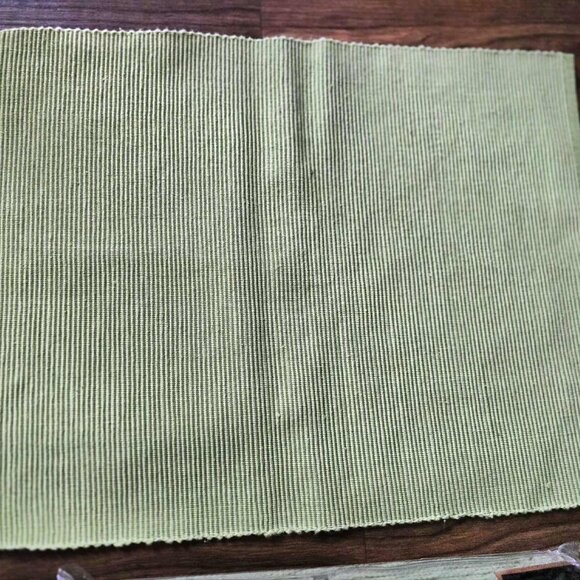 Green Tillary Microfiber Oblong Tablecloth & 2 Room Essentials Placemats - Picture 4 of 12